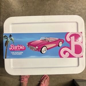 Barbie The Movie AMC Car Popcorn Container